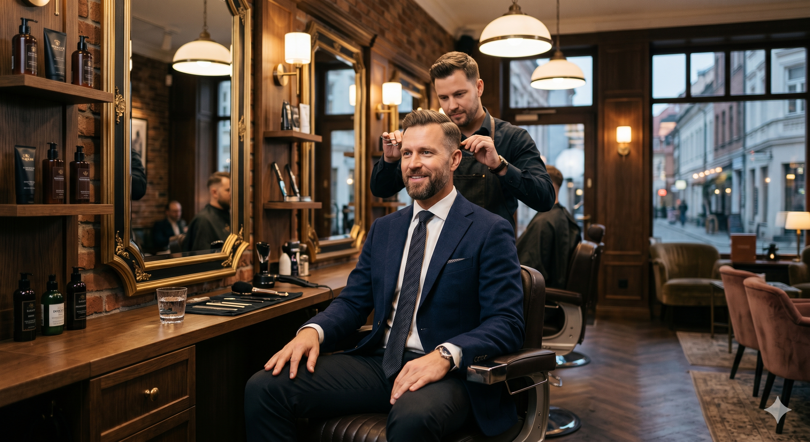 Interior do espaço Gold Black em Moema