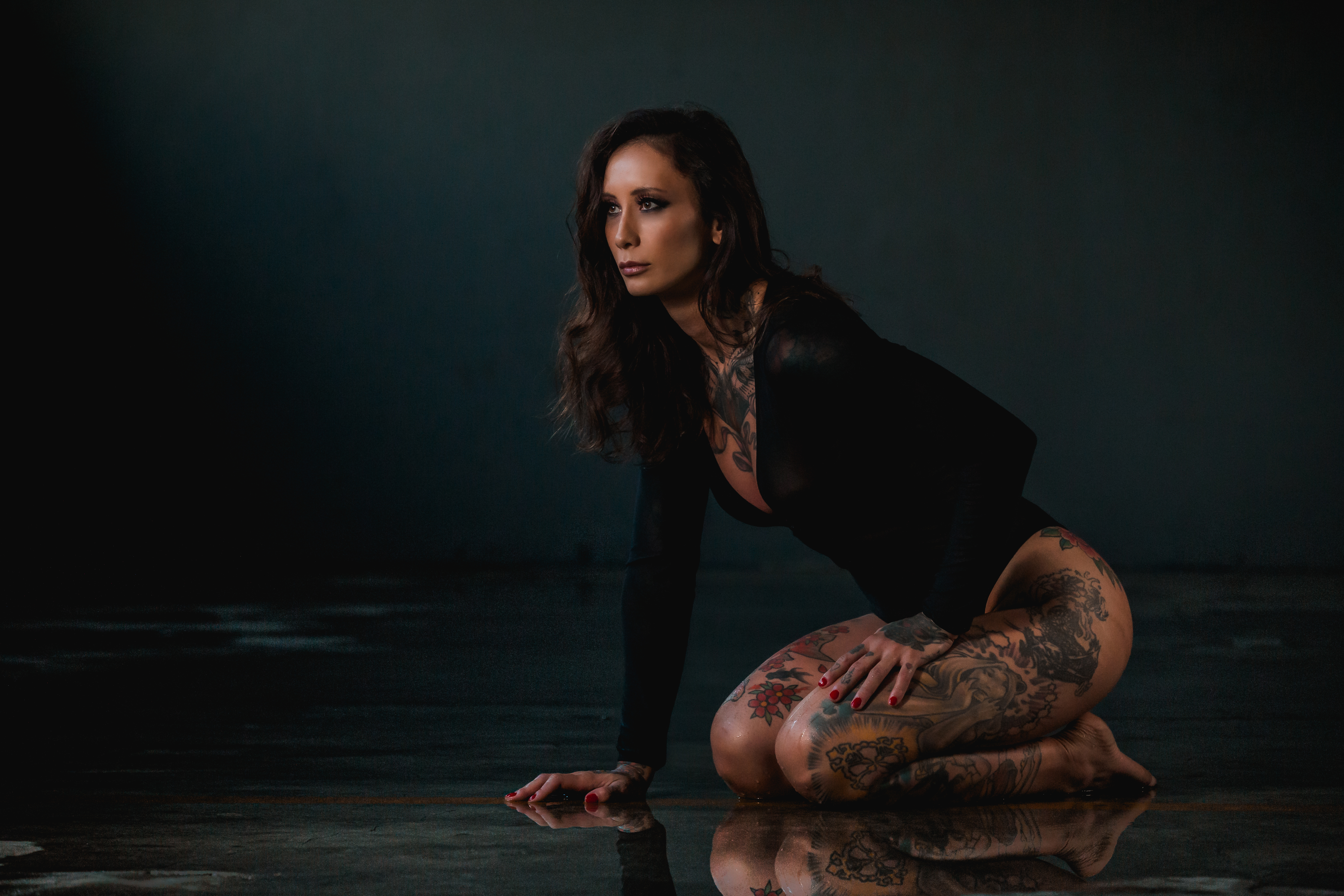 Sessão Tattoo Studio com atmosfera intimista